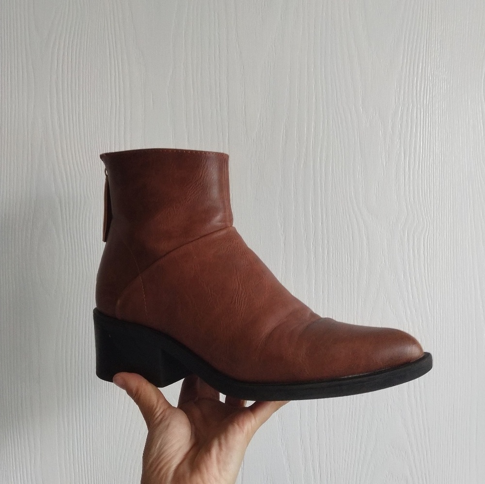 Brown Ankle Booties